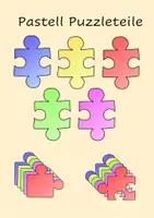 Vorschau - selbst erstellte Cliparts/Grafiken - 50+ Puzzleteile Cliparts für eure Materialien - Seite 2