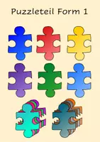 Vorschau - selbst erstellte Cliparts/Grafiken - 50+ Puzzleteile Cliparts für eure Materialien - Seite 3