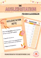 Vorschau - Anderer Materialtyp - Ausleihstation für den Klassenraum - Deckblatt