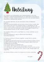 Vorschau - Arbeitsblätter - Laufdiktat "Weihnachten" (Klasse 4-5) + Wimmelbild - Seite 1