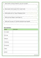 Vorschau - Arbeitsblätter - History of NEW ZEALAND (2-fach differenziert, mit Tafelmaterial & task cards) - Seite 3