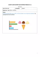 Vorschau - Stundenentwürfe - Mathematik: Unterrichtsbesuch Daten und Diagramme - Seite 1