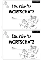 Vorschau - Arbeitsblätter - Mini-Wortschatzheft: Im Winter (Selbstlernheft DaZ) - Seite 3