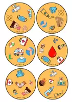 Voorbeeld - Dobble ziek zijndokter - Voorblad