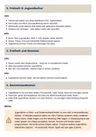 Vorschau - Merkblätter - Lernkarte - Wie lebten Jugendliche in der DDR und BRD? - Seite 1