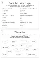 Vorschau - Arbeitsblätter - Der Winter: Lesetext "Die bunte Wintermütze" (inklusive Übungen und Lösungen) - Seite 3