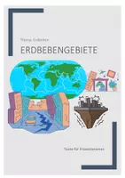 Vorschau - Arbeitsblätter - Kontinente Erdbebengebiete der Erde - Referatspaket - Deckblatt