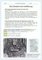 Vorschau - Arbeitsblätter - Das Zeitalter der Aufklärung / Französische Revolution / Montgolfière / Gewaltenteilung - Seite 2