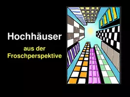 Vorschau - Stundenentwürfe - Kunstprojekt „Hochhäuser in der Froschperspektive“ – Perspektive mit Fluchtpunkt - Seite 2