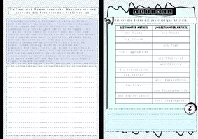 Vorschau - Arbeitsblätter - Nomen Booklet mit zahlreichen Übungen - Seite 3