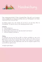Vorschau - Arbeitsblätter - Lesespaziergang Satzebene - Flex und Flora Buchstabenhefte 1 & 2 - Seite 1
