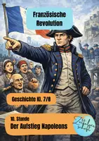 Vorschau - Stundenentwürfe - 10. Aufstieg Napoleon - französische Revolution - Visualisierung - Deckblatt