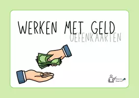 Voorbeeld - Concreet werken met geld - oefenkaarten - Voorblad