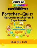 Vorschau - Arbeitsblätter - Naturwissenschaften-Quiz – Forschen & Entdecken - Deckblatt