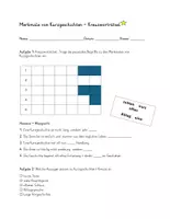 Vorschau - Arbeitsblätter - Deutsch Kurzgeschichten Arbeitsblatt – Kreuzworträtsel Kurzgeschichten einfach - Deckblatt