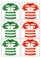Vorschau - Präsentationen/Tafelbilder - Mathefußball / Rechenfußball / Tafelfußball (Trikot, Spielfeld) - Seite 3