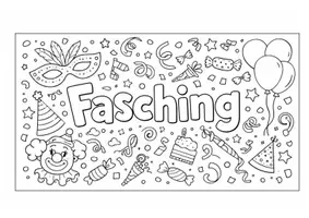 Vorschau - Mal- und Bastelvorlagen - Materialpaket: Fasching / Karneval. Malen und Basteln. Kunst - Seite 3