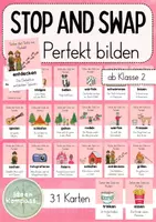 Vorschau - Spiele - Stop and Swap Perfekt bilden - 31 Karten - Deckblatt