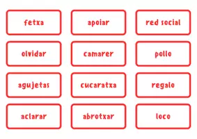 Vista previa - Juegos / Gamificación - Joc de cartes de Barbarismes (Català-Castellà) - página 2