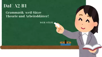 Vorschau - Präsentationen/Tafelbilder - weil Sätze Theorie (DaF-Unterricht) A2 - Seite 2