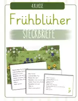 Vorschau - Poster - Frühblüher Steckbriefe - Deckblatt