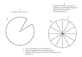 Vorschau - Fördermaterial/Inklusion - Lapbook Monate und Jahreszeiten Kalender - Seite 3