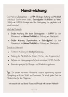Vorschau - Unterrichtsreihen - Sachrechnen - LUFRA Strategie Aushang und Merkblatt - Seite 1
