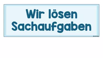 Vorschau - Unterrichtsreihen - Sachrechnen - LUFRA Strategie Aushang und Merkblatt - Seite 2