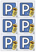 Vorschau - Bildkarten - Parkplatz für Instrumente - Schilder - Seite 1