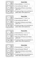 Vorschau - Präsentationen/Tafelbilder - Erarbeitung/Hefteinträge Brüche vergleichen - Deckblatt
