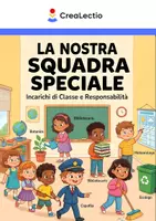 anteprima - Poster - 🦸♂️ La Nostra Squadra Speciale: Incarichi di Classe e Responsabilità Trasforma la gestione della classe in un'avventura!! - Pagina di copertina