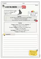 Vorschau - Arbeitsblätter - Speaking: A day in London (PA/ GA) - Seite 1