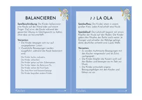 Vorschau - Spiele - Spielesammlung Handgeräte – Bewegungsspiele mit Keulen, Reifen, Tüchern & Bändern - Seite 3