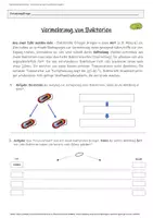 Vorschau - Arbeitsblätter - Vermehrung Bakterien (Zellteilung) / inkl. Lösung - Deckblatt