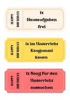 Vorschau - Anderer Materialtyp - Geburtstagsgutscheine - Seite 2