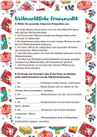Vorschau - Arbeitsblätter - Wir warten auf Weihnachten – NOCH MEHR Aufgaben rund ums Fest - Seite 1