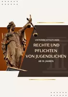 Vorschau - Arbeitsblätter - Rechte und Pflichten von Jugendlichen - Deckblatt