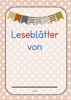 Vorschau - Arbeitsblätter - 40 Wochenleseblätter für ein Schuljahr! - Seite 3