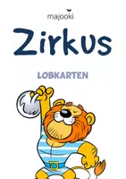 Vorschau - Spiele - Zirkus - Lobkärtchen, Lobkarten, Belohnungssystem - für ein Zirkusprojekt - Deckblatt