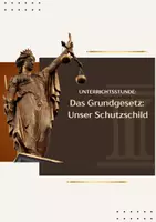Vorschau - Arbeitsblätter - Das Grundgesetz (Gruppenarbeit) - Deckblatt