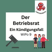 Vorschau - Arbeitsblätter - Kündigung und Sozialauswahl | Fallanalyse WiPo 9 - Deckblatt