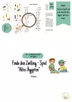 Vorschau - Spiele - Finde den Zwilling-Spiel: Altes Ägypten Fachbegriffe - Deckblatt