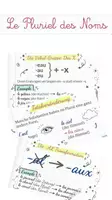 Vorschau - Präsentationen/Tafelbilder - Le pluriel des noms (Pluralbildung) - Deckblatt