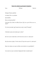 Vorschau - Arbeitsblätter - Interview avec un partenaire - Deckblatt
