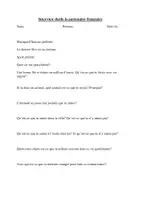 Vorschau - Arbeitsblätter - Interview avec un partenaire - Seite 2