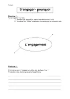 Vorschau - Arbeitsblätter - L´engagement – Mind-Map zum Thema Ehrenamt - Seite 1