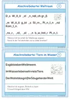 Vorschau - Arbeitsblätter - Abschreibkartei Schönschreiben - Seite 3