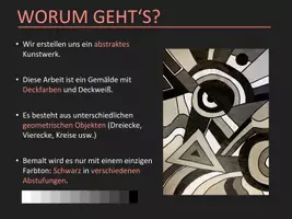 Vorschau - Stundenentwürfe - Kunstprojekt "Abstraktes Gemälde in Tonwerten" – Deckfarbengemälde (Schritt-für-Schritt) - Seite 2