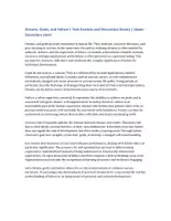 Vorschau - Klassenarbeiten - Dreams, Goals, and Failure – Englisch Klausur SEK II | Essay & Analysis - Deckblatt