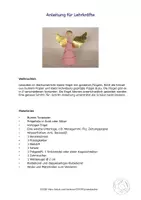 Vorschau - Mal- und Bastelvorlagen - Werken Weihnachten, Weihnachtsengel basteln - Seite 3